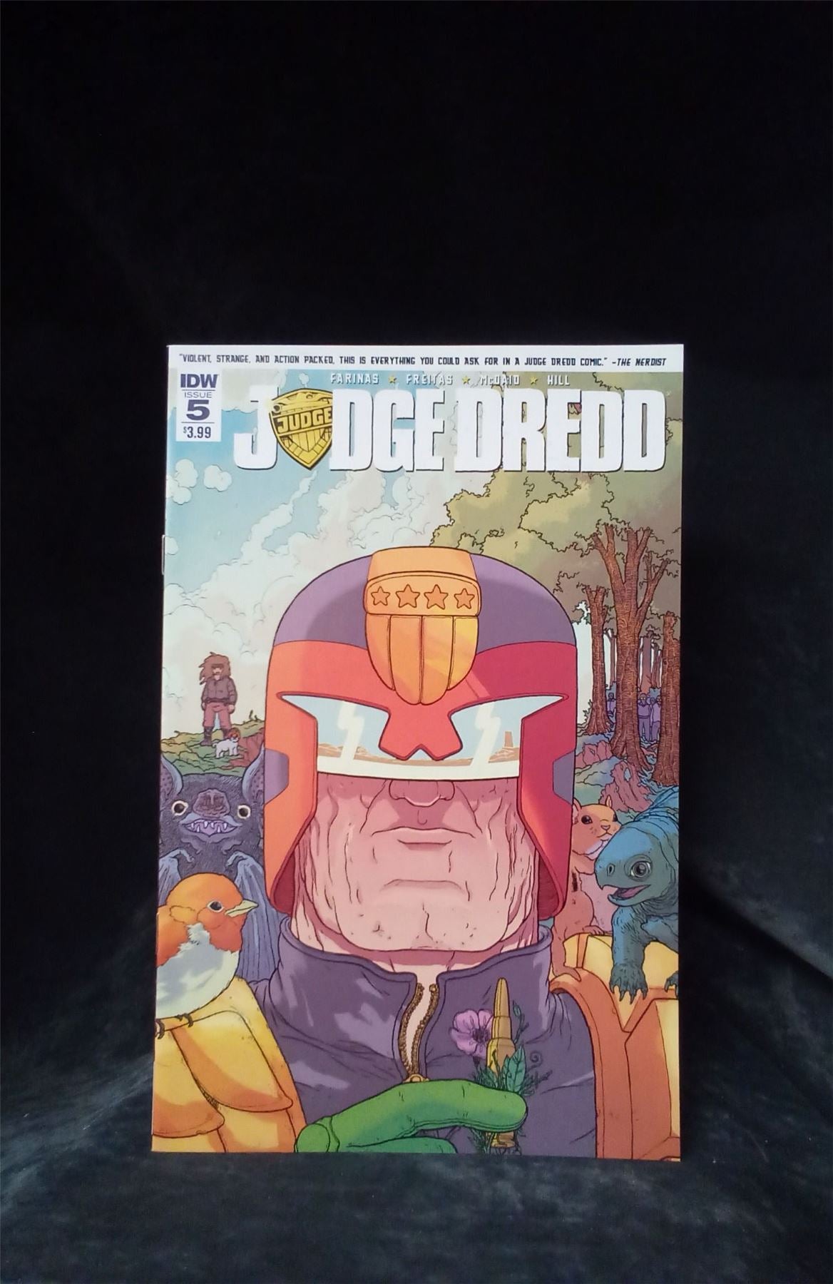 Judge Dredd #5 Cover A 2016 IDW Comic Book