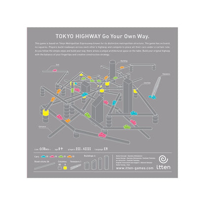 Tokyo Highway Board Game By Itten