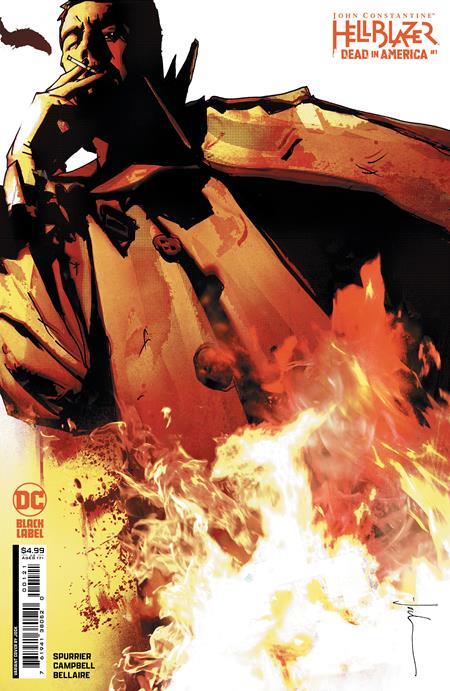 John Constantine Hellblazer Dead In America #1 (of 8) Cvr B Jock Var (mr) DC Comics Comic Book