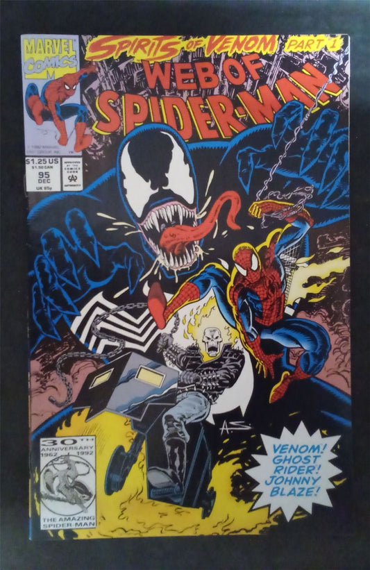 Web of Spider-Man #95 1992 marvel Comic Book