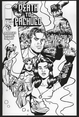 Death of Pachuco Ashcan B&W Image Comics Comic Book