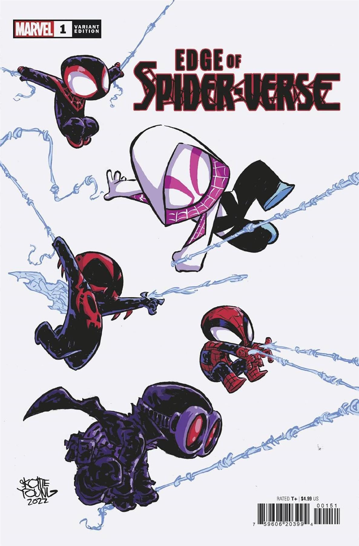 Edge Of Spider-verse #1 (Young Var) Marvel Prh Comic Book 2022