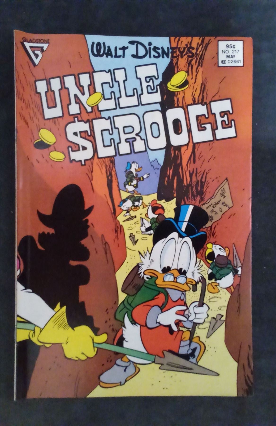 Uncle Scrooge #217 1987 Gladstone Comics Comic Book