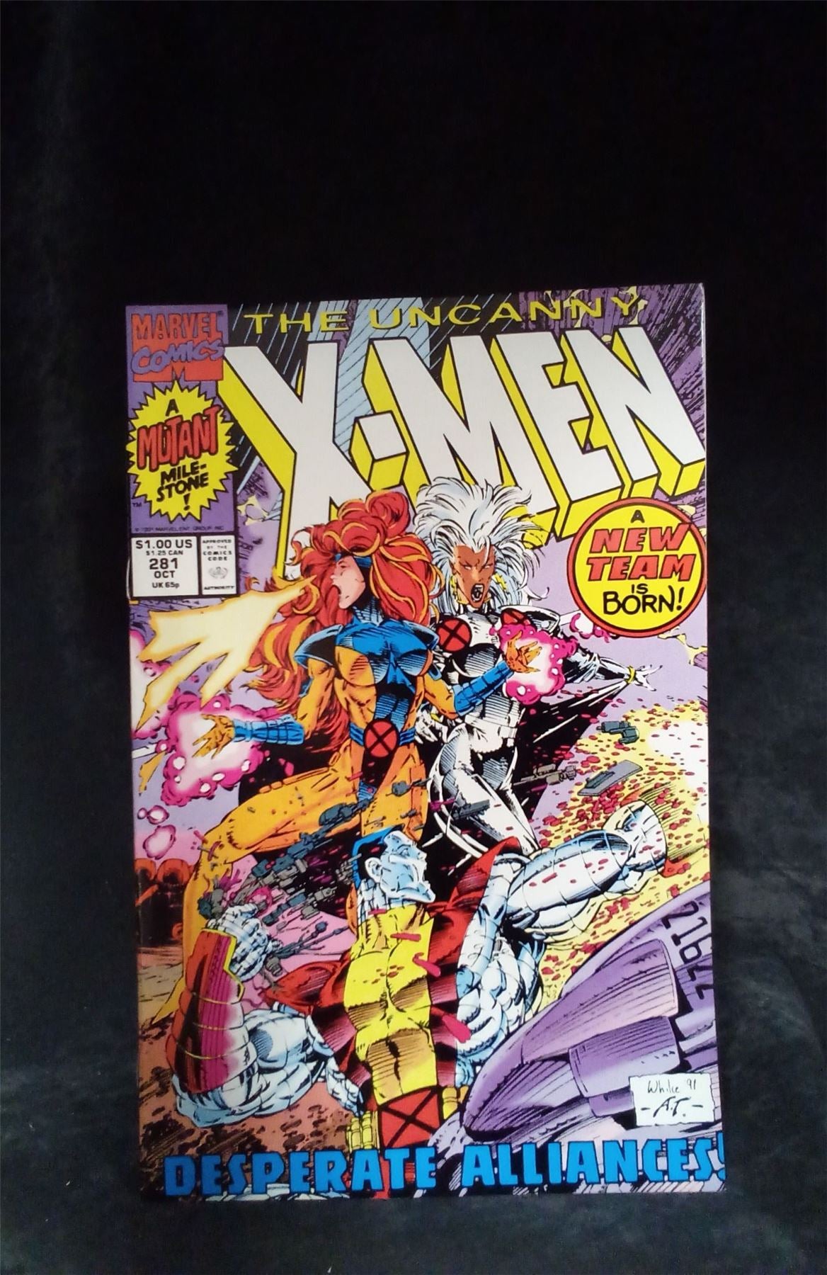 The Uncanny X-Men #281 1991 Marvel Comics Comic Book