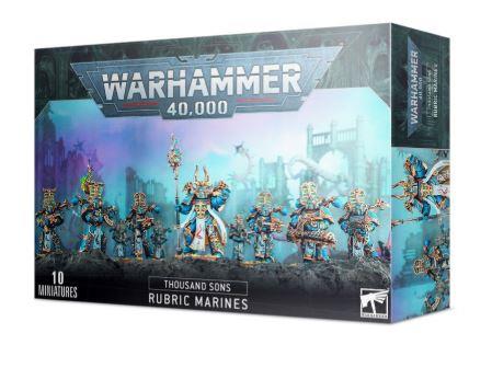 Warhammer 40k- Thousand Sons: Rubric Marines 43-35 by Games Workshop