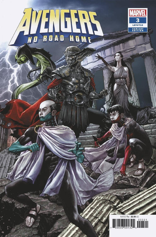 Avengers No Road Home #3 (Suayan Connecting Var) Marvel Comics Comic Book