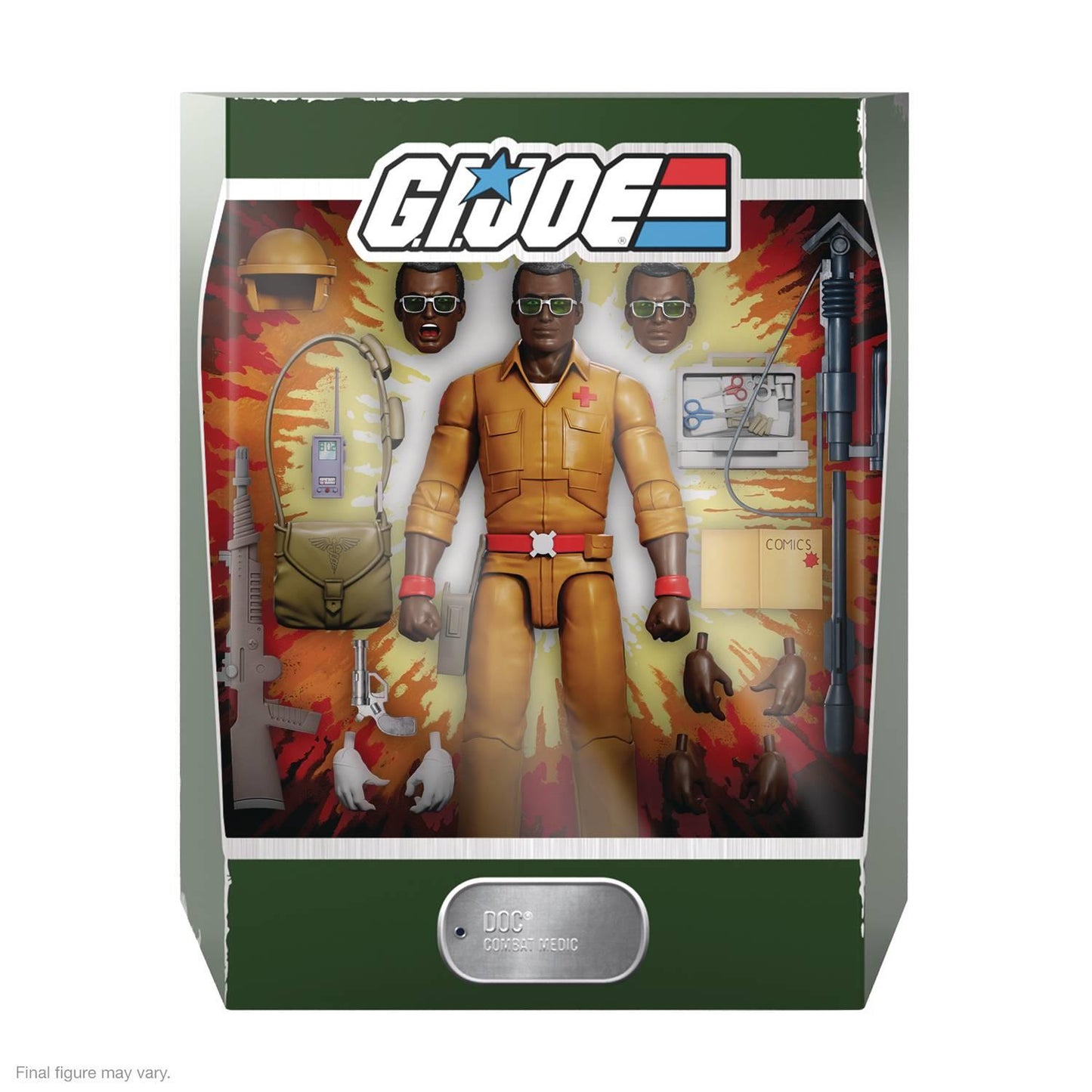 Gi Joe Ultimates Real American Hero Wv3 Doc Action Figure