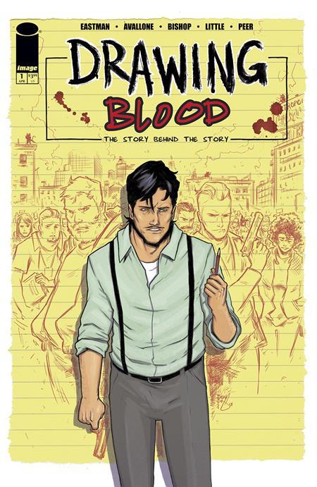 Drawing Blood #1 (of 12) Cvr B Ben Bishop Var Image Comics Comic Book