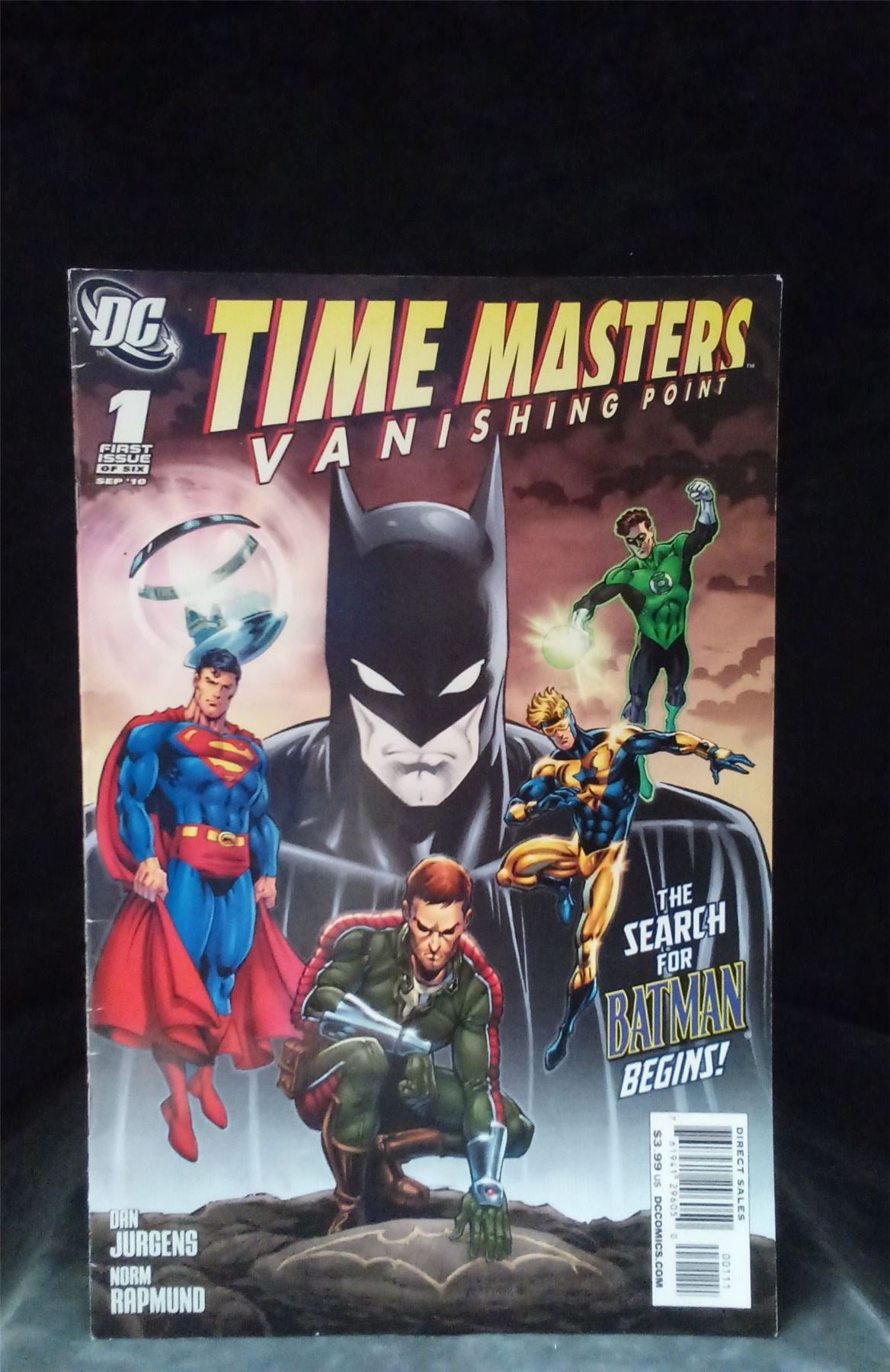 Time Masters: Vanishing Point #1 2010 DC Comics Comic Book