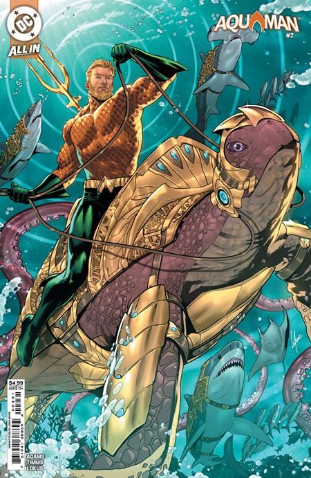 Aquaman #2 Cvr C Lucas Meyer Card Stock Var  DC Comics Comic Book 2025