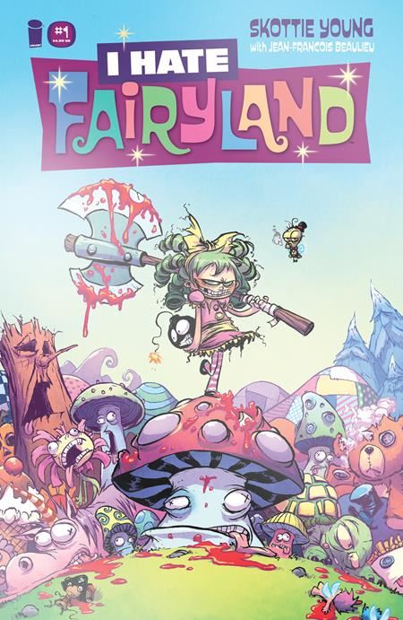 I HATE FAIRYLAND #1 FACSIMILE EDITION CVR B SKOTTIE YOUNG FOIL VAR (MR)  Image Comics Comic Book 2025