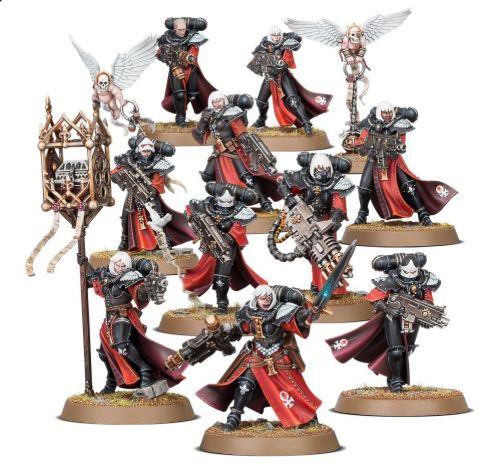Warhammer 40k- Adepta Sororitas: Battle Sisters Squad 52-20 by Games Workshop