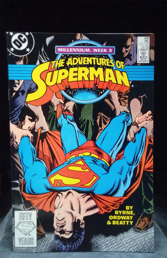 Adventures of Superman #436 1988 DC Comics Comic Book
