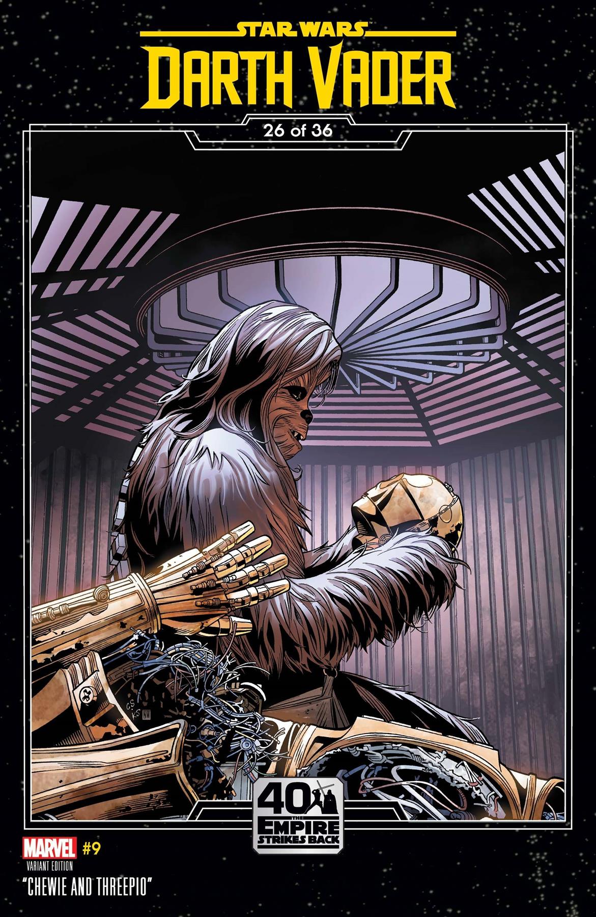 Star Wars Darth Vader #9 Sprouse Empire Strikes Back Var Marvel Comics Comic Book
