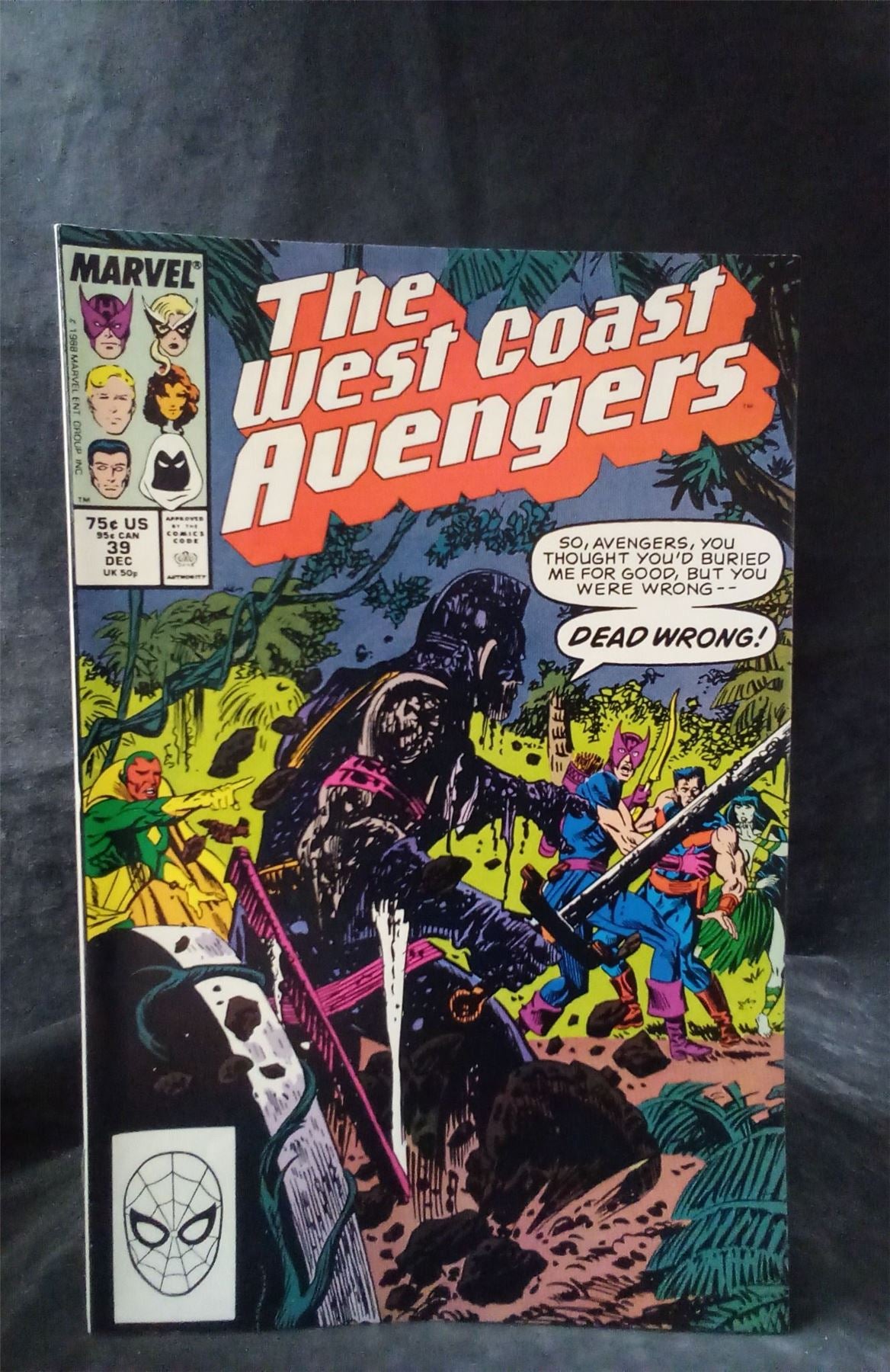 West Coast Avengers #39 1988 Marvel Comics Comic Book