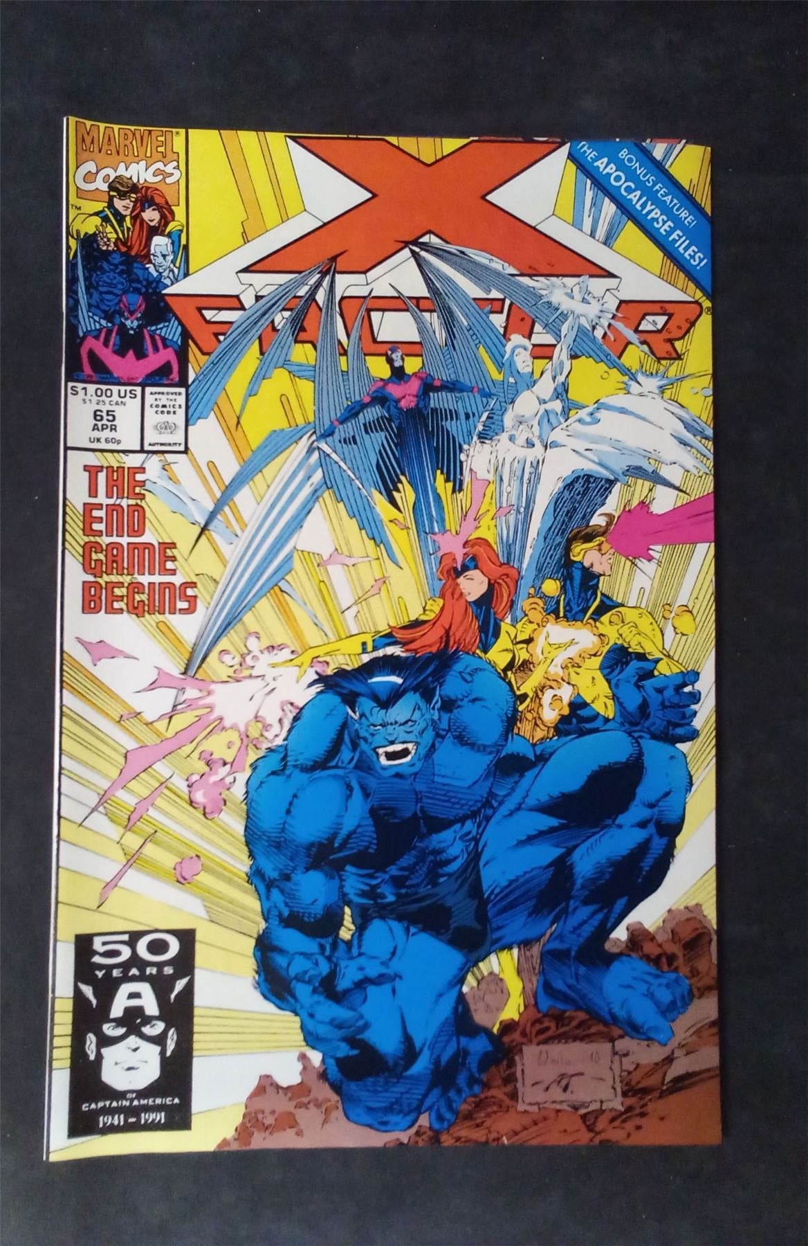 X-Factor #65 1991 marvel Comic Book