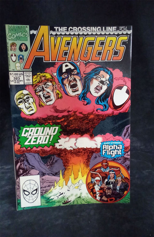 The Avengers #323 1990 Marvel Comics Comic Book