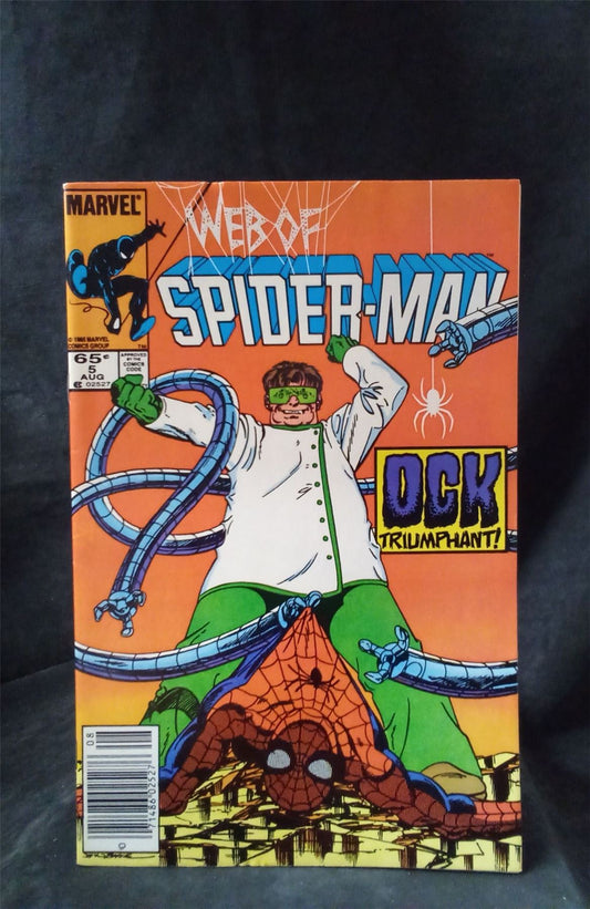 Web of Spider-Man #5 1985 Marvel Comics Comic Book