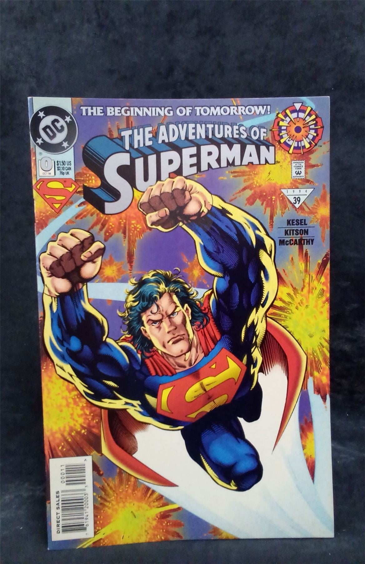 Adventures of Superman #0 1994 DC Comics Comic Book