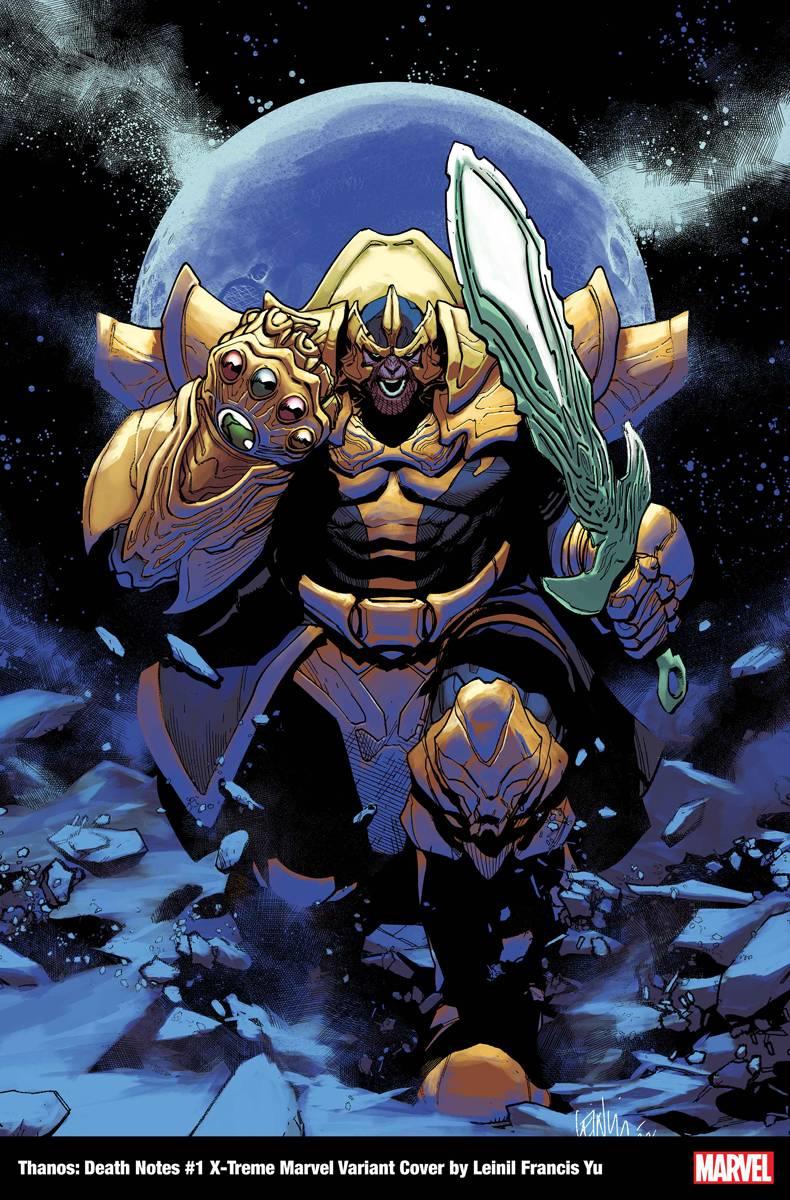Thanos Death Notes #1 Yu X-treme Marvel Var () Marvel Prh Comic Book 2022