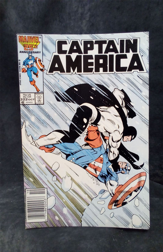 Captain America #322 1986 Marvel Comics Comic Book