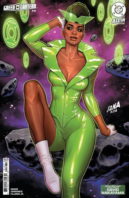 Green Lantern #18 Cvr E David Nakayama Artist Spotlight Card Stock Var DC Comics Comic Book
