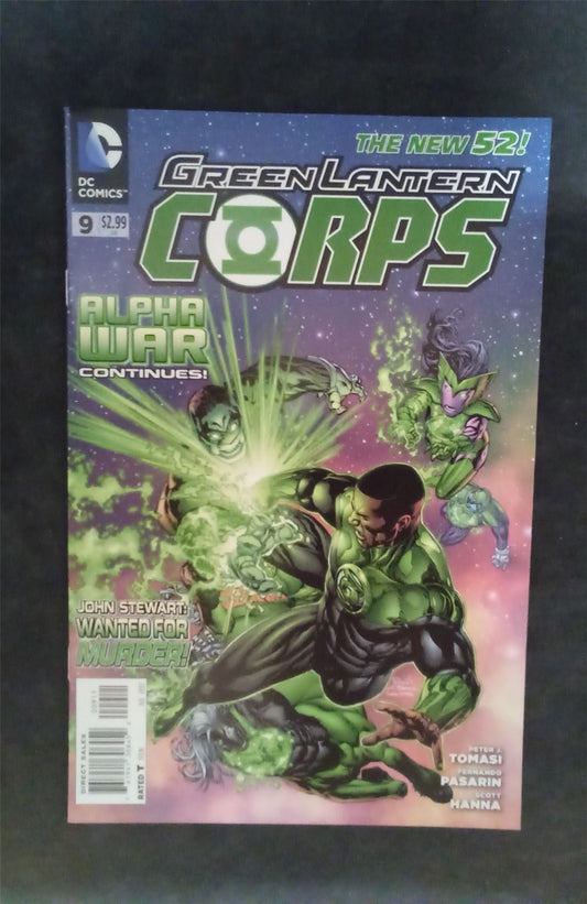 Green Lantern Corps #9 2012 dc-comics Comic Book