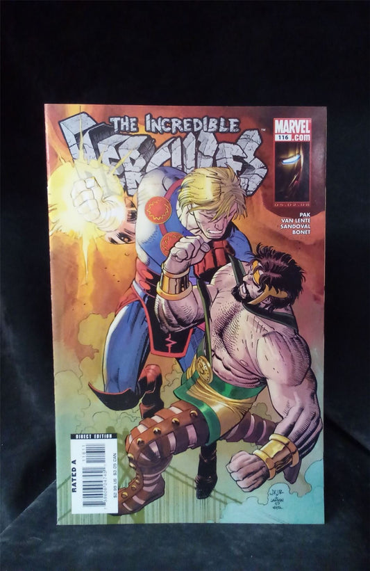 Incredible Hercules #116 2008 Marvel Comic Book