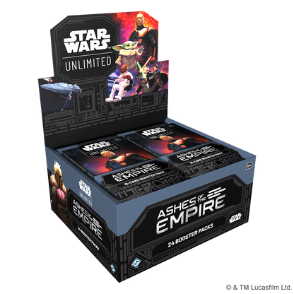 Star Wars Unlimited TCG Ashes of the Empire Booster Box By Fantasy Flight Games