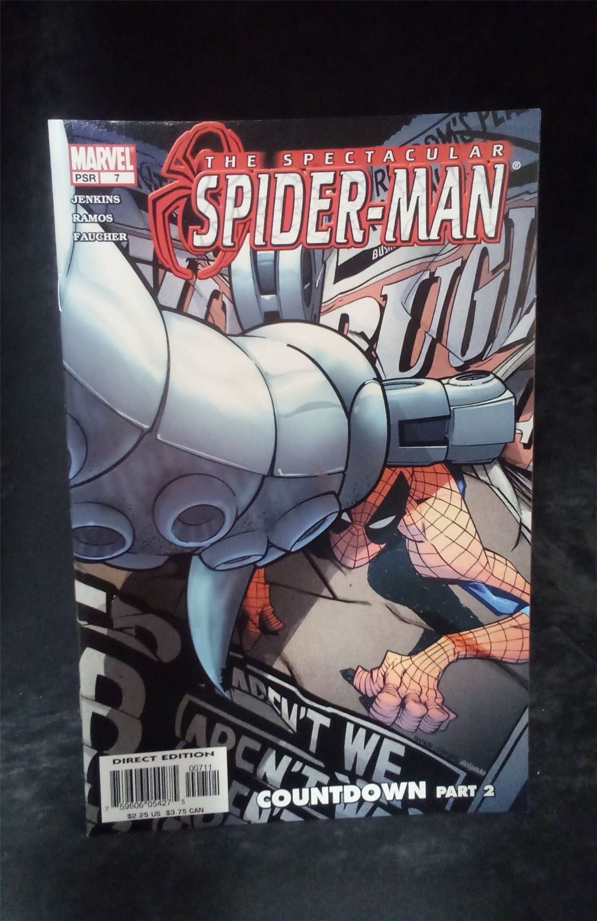 Spectacular Spider-Man #7 Direct Edition 2003 Marvel Comics Comic Book