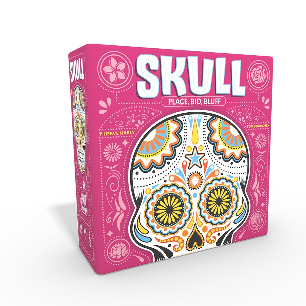 Skull Pink Box Board Game by Space Cowboys