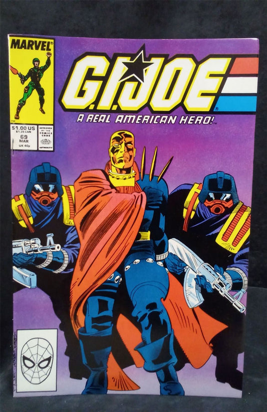 G.I. Joe: A Real American Hero #69 1988 Marvel Comics Comic Book