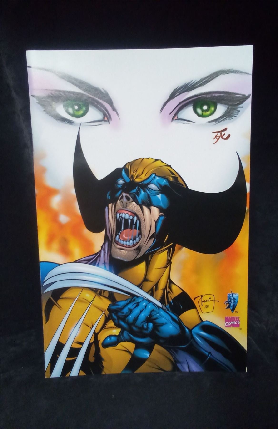Wolverine/Shi: Dark Night of Judgment Virgin Cover 1999 Marvel Comic Book