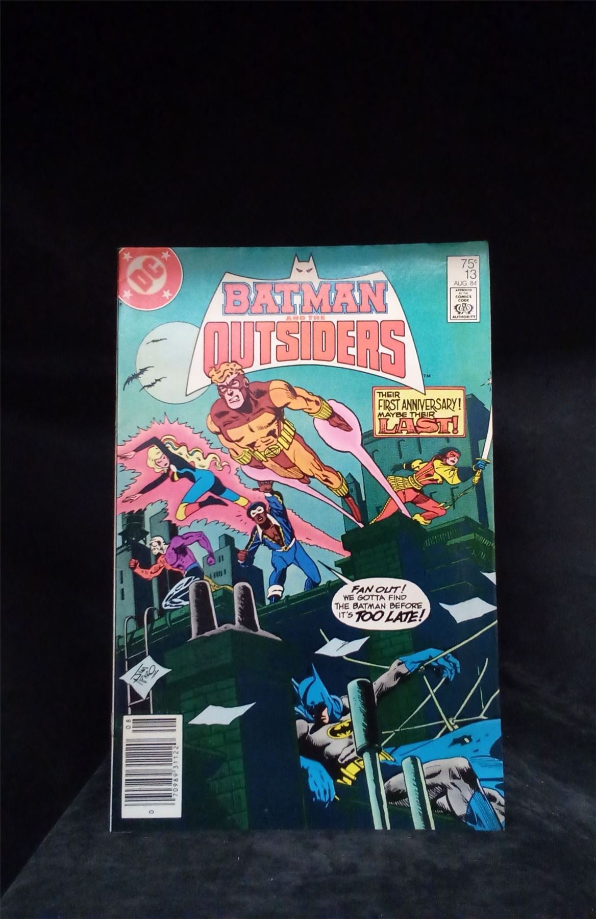 Batman and the Outsiders #13 Newsstand Edition 1984 DC Comics Comic Book