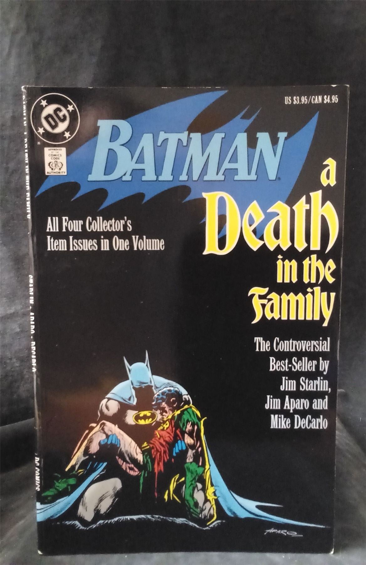 Batman: A Death in the Family 4th Printing 1989 DC Comics Comic Book