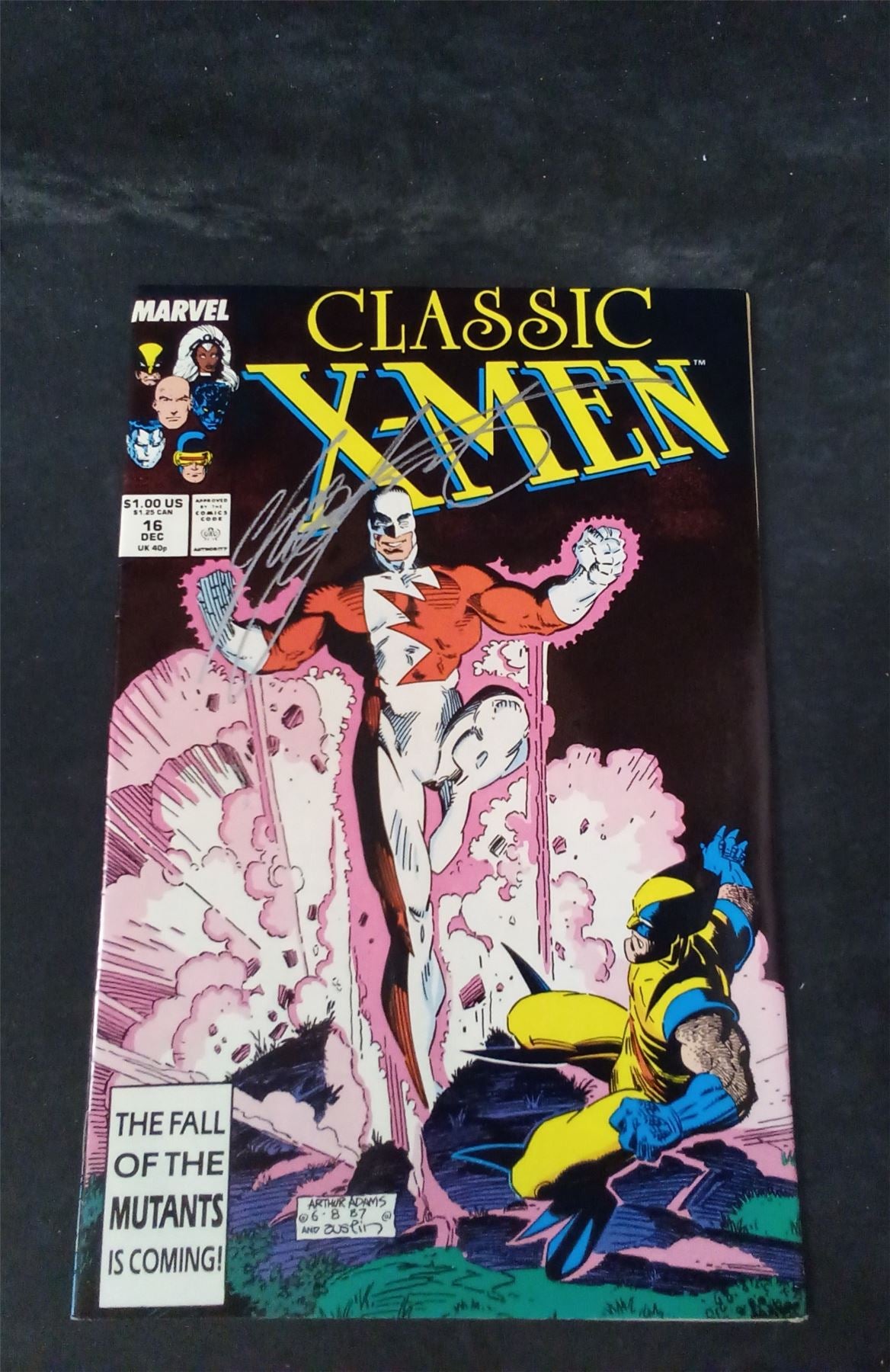 Classic X-Men #16 Direct Edition 1987 marvel Comic Book