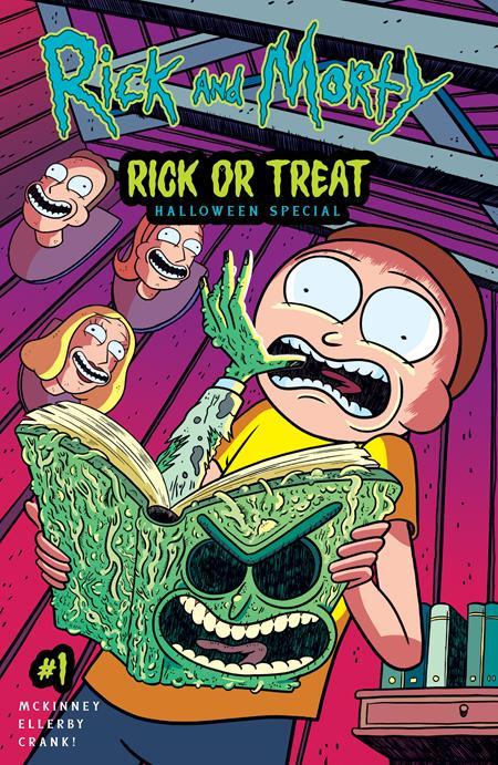 Rick And Morty Horrickfic Halloween Special #1 (one Shot) Cvr A Marc Ellerby (mr) Oni Press Comic Book