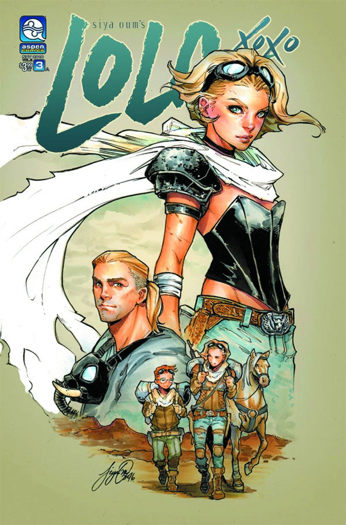 Lola Xoxo Vol 2 #3 Cvr A Oum (Cvr A Oum) Aspen Mlt Inc Comic Book