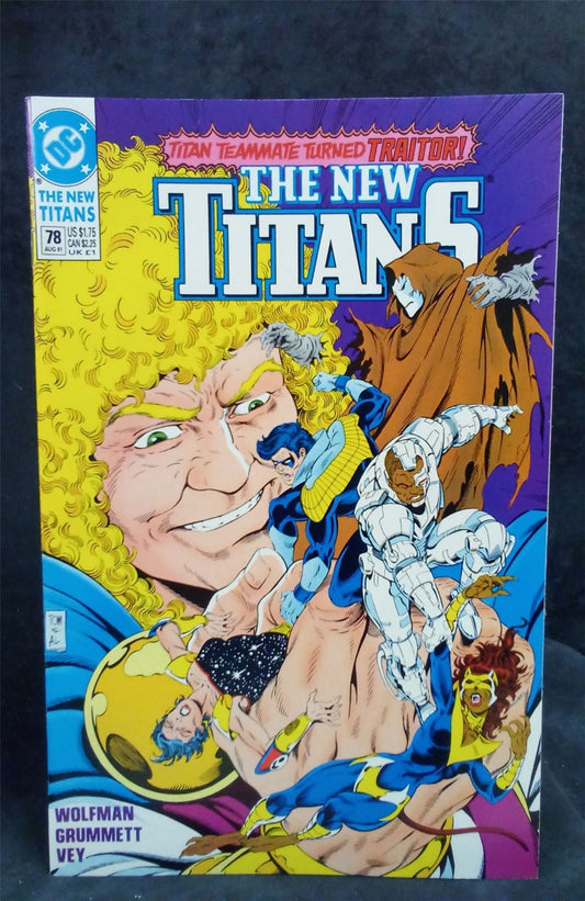 The New Titans #78 1991 DC Comics Comic Book