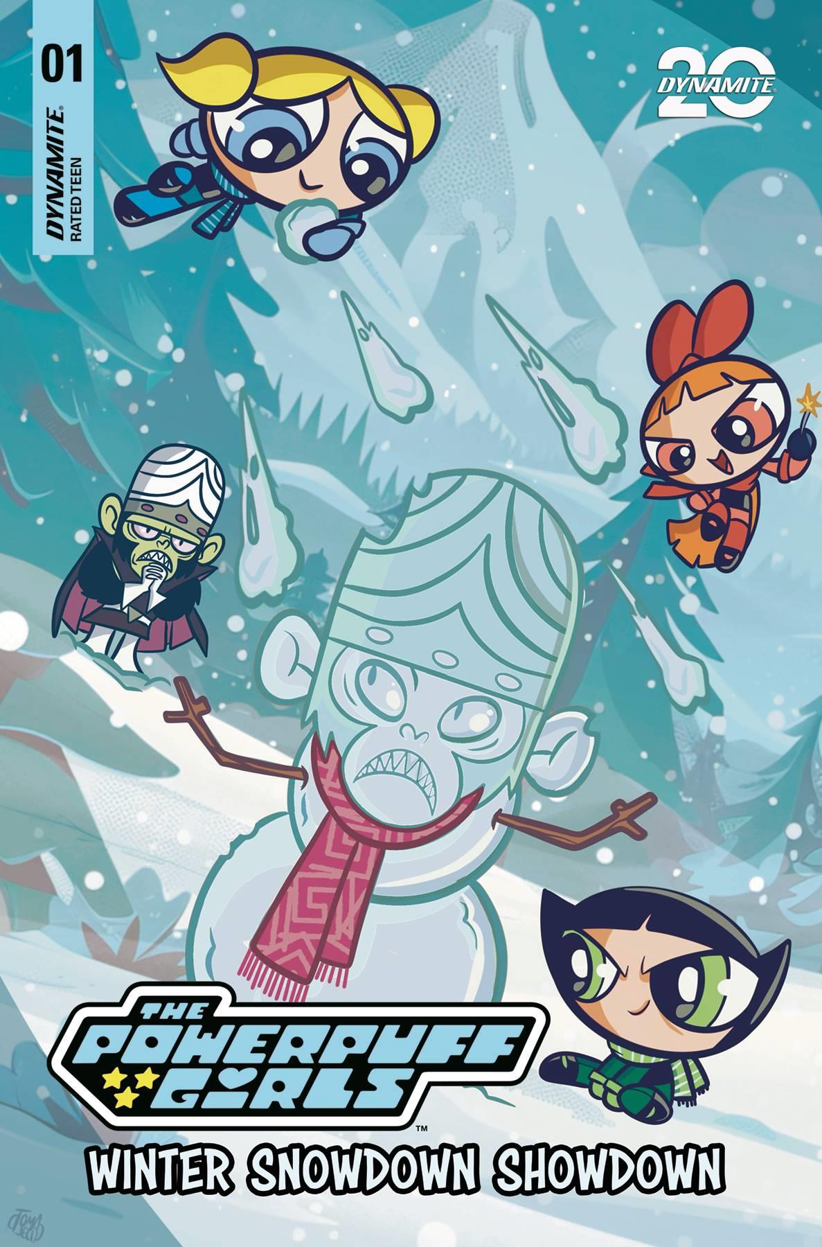 Powerpuff Girls Winter Snowdown Showdown #1 Cvr C Tomaselli Cvr C Tomaselli Dynamite Comic Book 2024