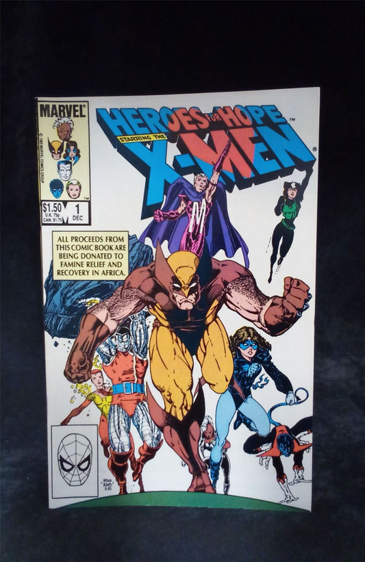 Heroes for Hope Starring the X-Men 1985 Marvel Comics Comic Book