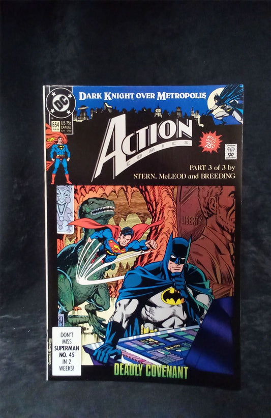 Action Comics #654 1990 DC Comics Comic Book