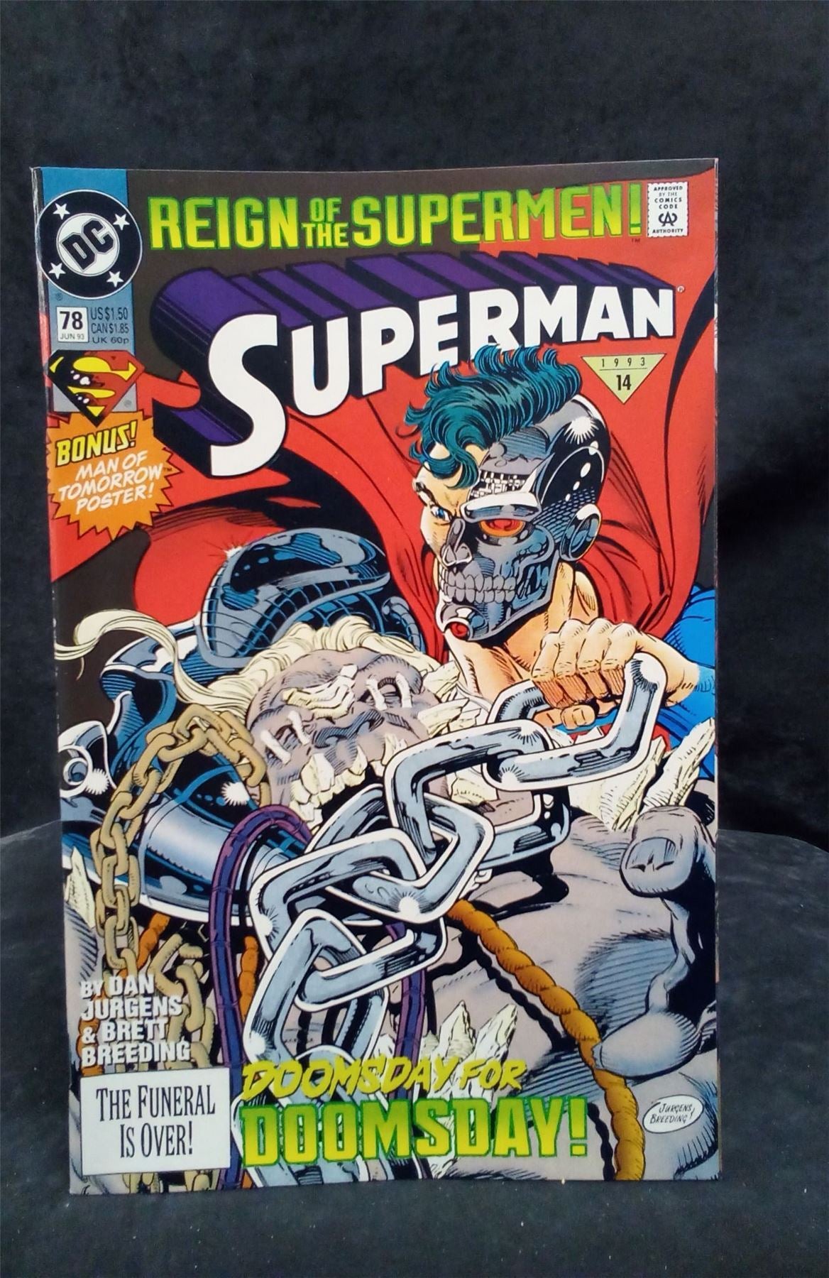 Superman #78 Newsstand Edition 1993 DC Comicss Comic Book