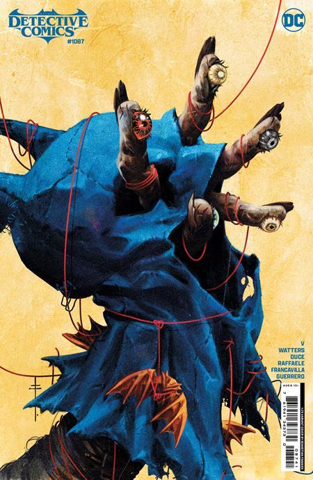Detective Comics #1087 Cvr D Inc 1:25 Sebastian Fiumara Card Stock Var DC Comics Comic Book