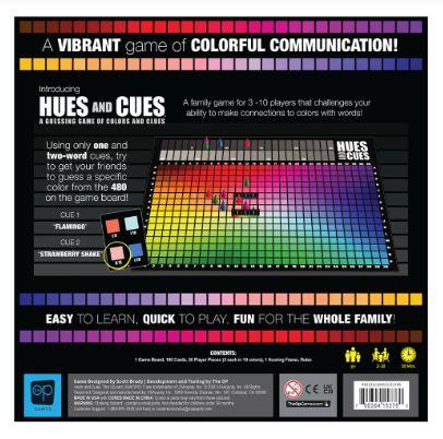 Hues and Cues By USAopoly Board Game