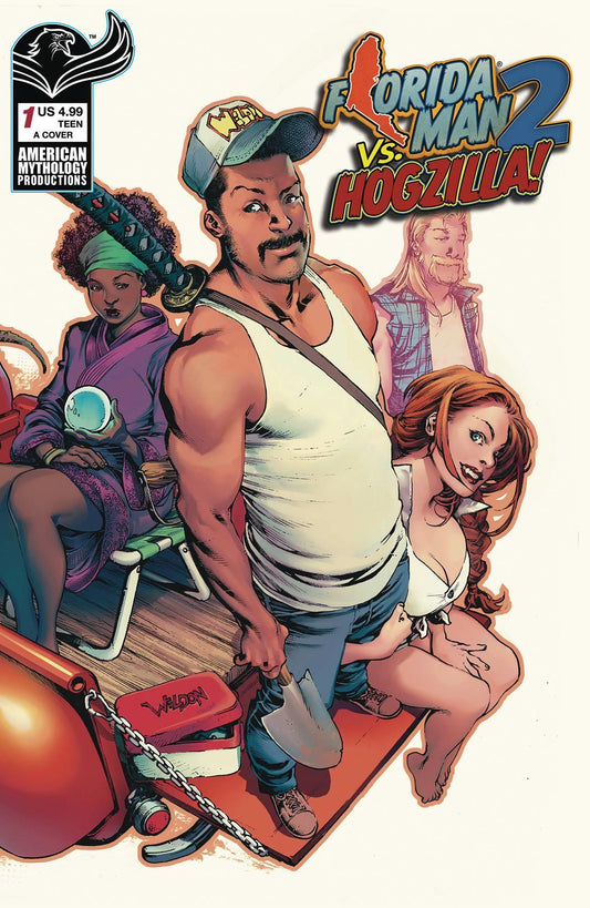 Florida Man Vs Hogzilla #1 Cvr A Weldon American Mythology Productions Comic Book