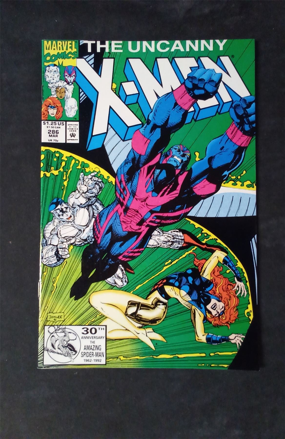 The Uncanny X-Men #286 Direct Edition 1992 marvel Comic Book