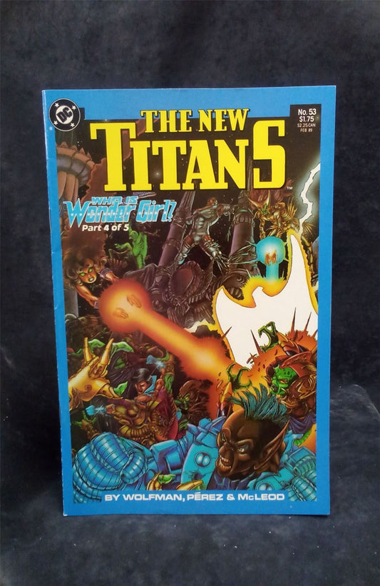 The New Titans #53 1989 DC Comics Comic Book