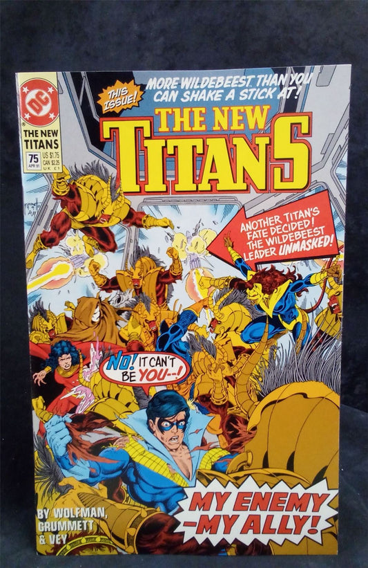 The New Titans #75 1991 DC Comics Comic Book