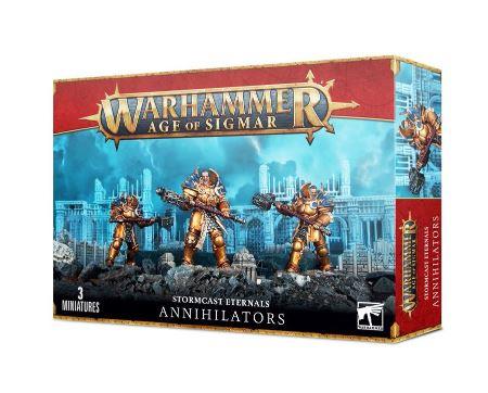 Warhammer Age of Sigmar- Stormcast Eternals: Annihilators (with Meteoric Grandhammers)  96-55 by Games Workshop